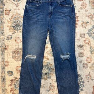 AYR “The Yes Yes Yes" Leisure Irie Stretch High Waist Straight Jeans-Sz 34 EUC!